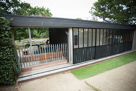Carport toit végétal