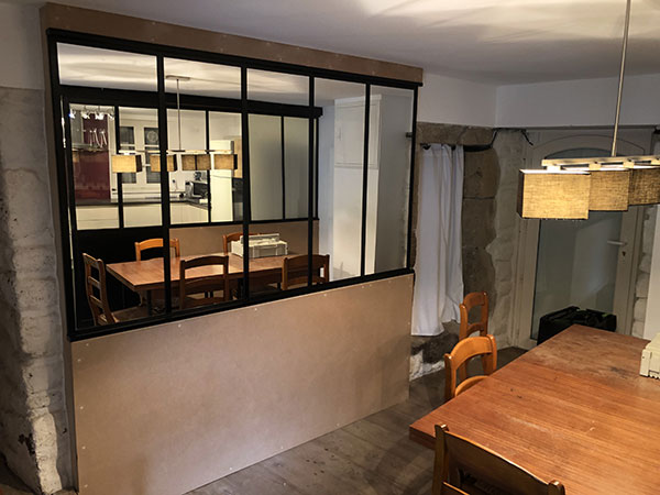 Séparation vitrée sur-mesure la trinité sur mer Séparation vitrée sur-mesure la trinité sur mer